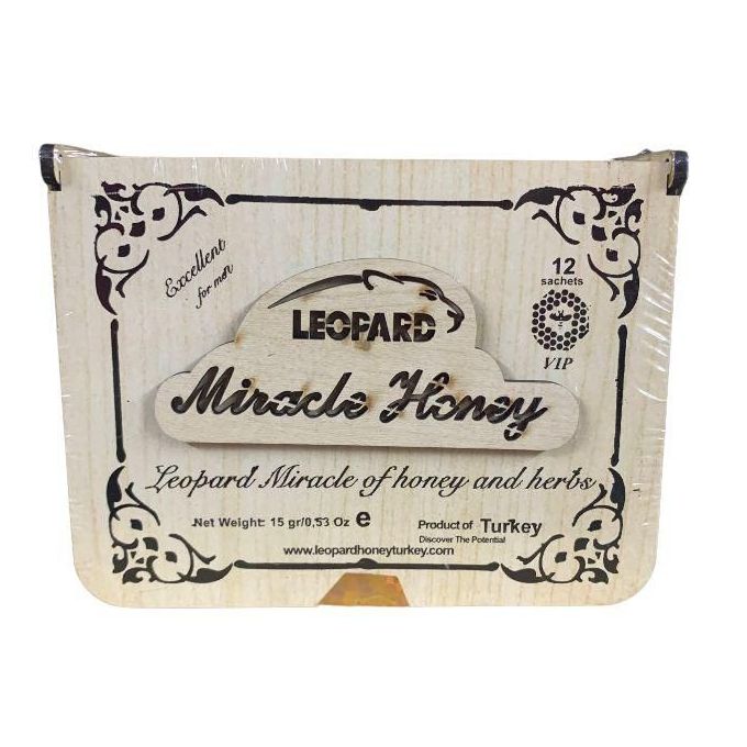 Leopard Miracle Honey Kaufen VIP Original – Energie & Performance (12x15g)