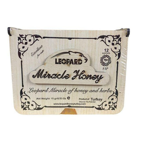 Leopard Miracle Honey Kaufen VIP Original – Energie & Performance (12x15g)